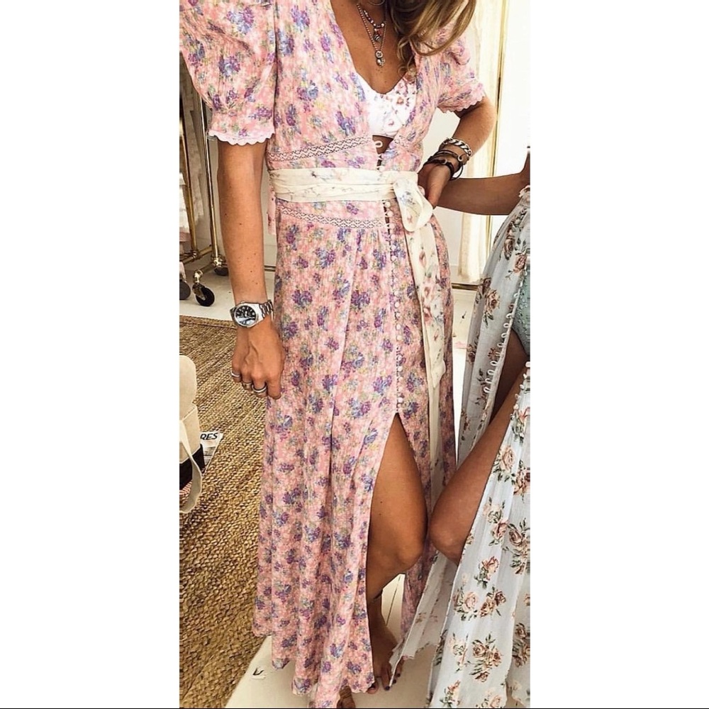 LoveShackFancy Stacy Maxi Dress